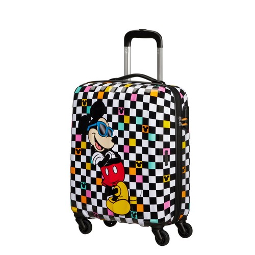 American Tourister Hypertwist Disney 4 Wheel Cabin Suitcase 55cm - Mickey/Minnie - Picture 12 of 19