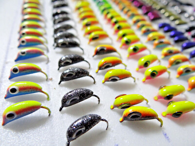 MORMYSCHKA ICE JIG TUNGSTEN WOLFRAM ''Banan'' 1,1g.Hack.Gr.16