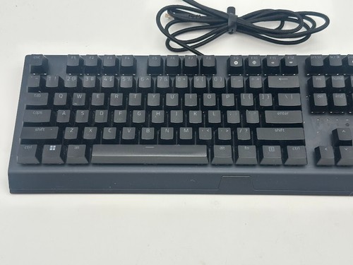 Razer Blackwidow V3 Full Size Wired Mechanical Green Clicky Tactile Switch - Picture 4 of 9