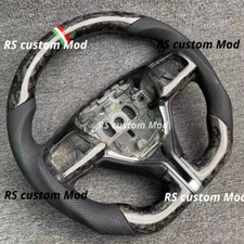 Volante in vera fibra di carbonio forgiato per Maserati Ghibli Quattroporte GTS