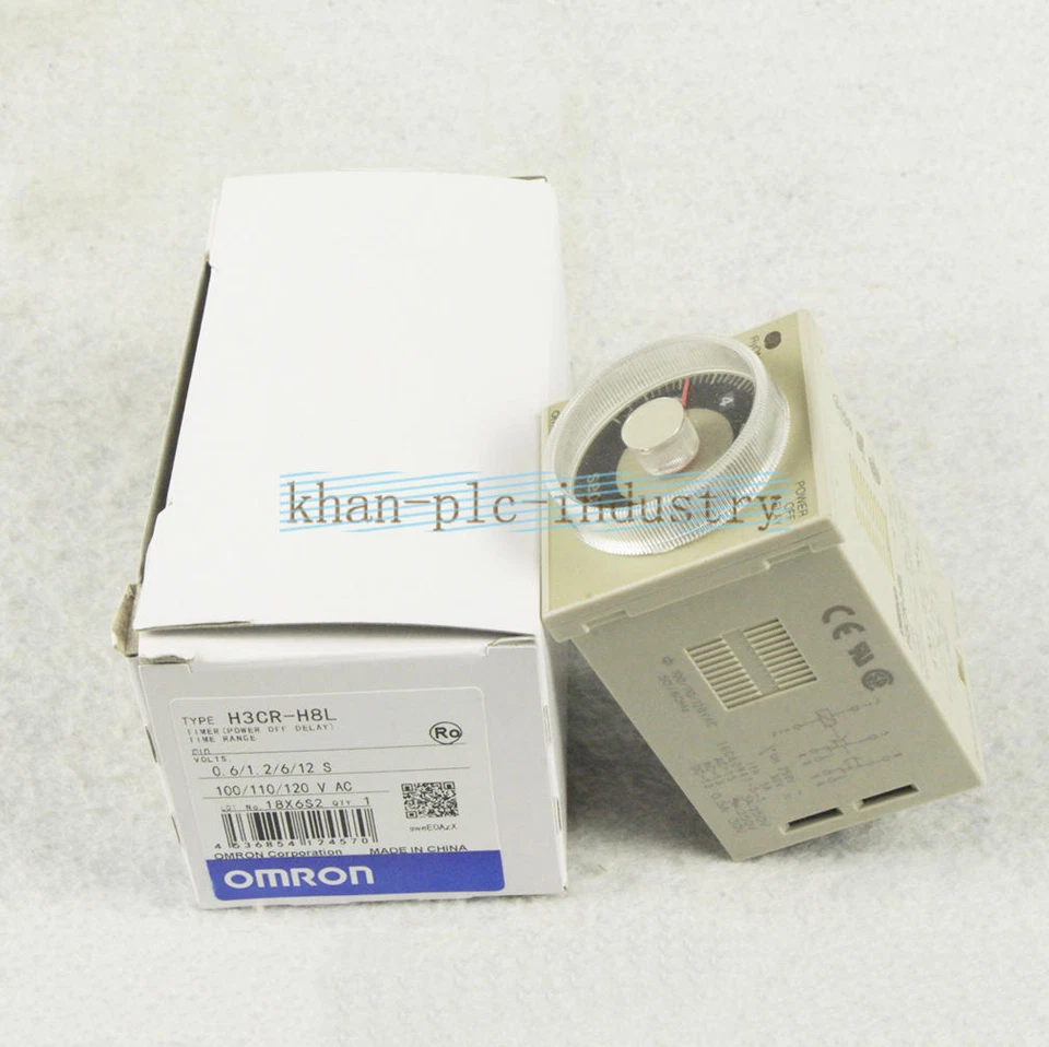 New One H3CR-H8L Omron H3CRH8L Timer Power OFF Delay 100-120VAC IN BOX New - Image 1 of 1