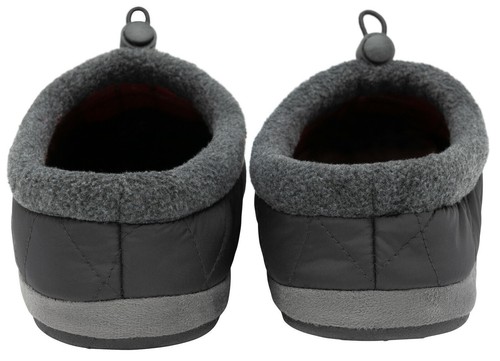 Mens British Designed Slippers Quilted Padded Duvet Outdoor Sole Dunlop Mules - Picture 4 of 7