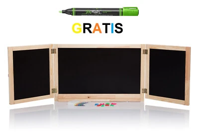 AZZAP Ecotafel KINDERTAFEL SARA 1 Kreidetafel Schreibtafel Maltafel Magnettafel