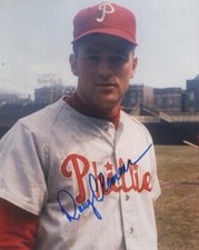 DOUG CLEMENS PHILLIES SIGNED AUTOGRAPHED 8X10 PHOTO W/ COA