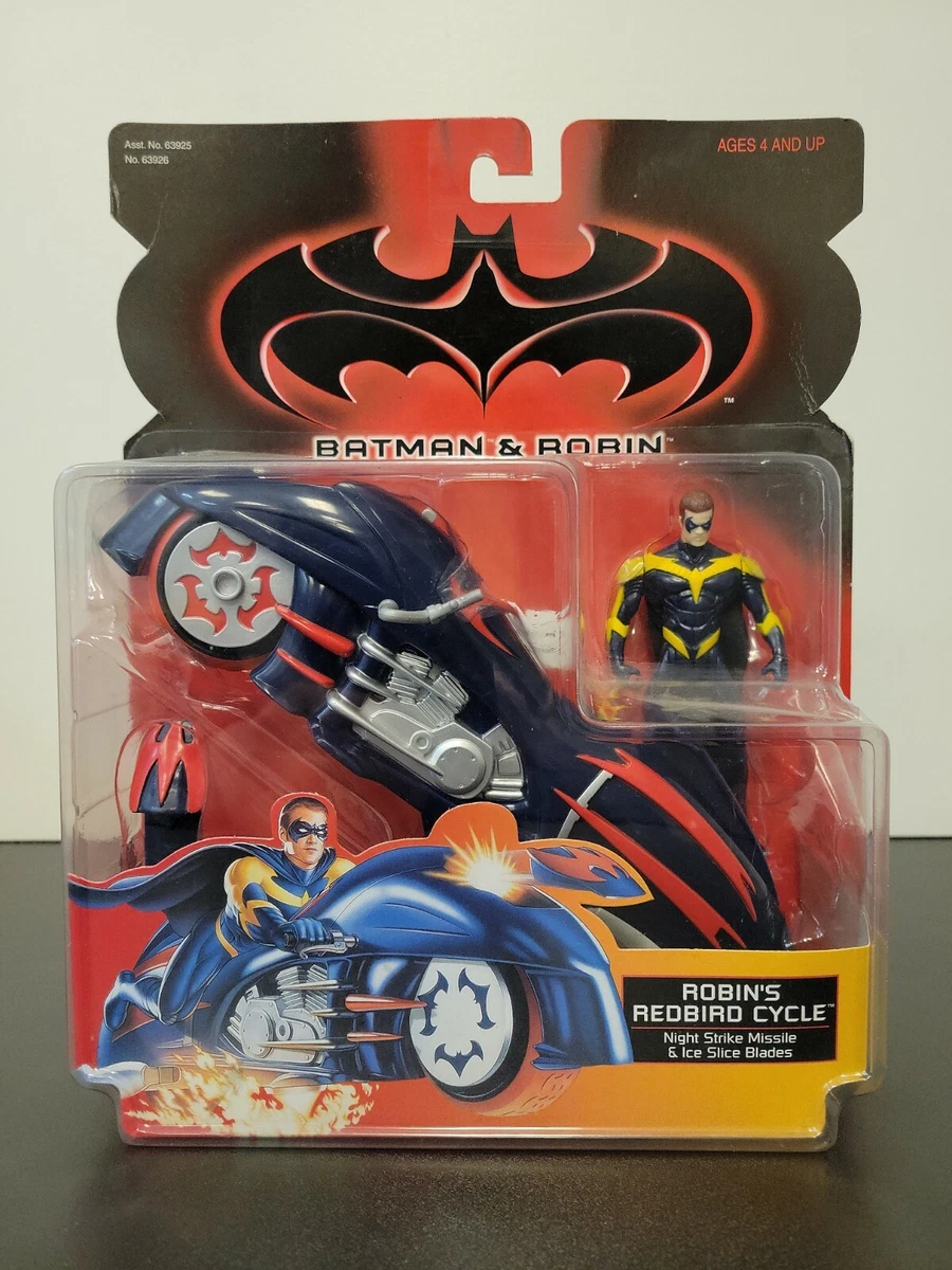 Batman & Robin Robin´s Redbird Cycle with Nightstrike Missile and