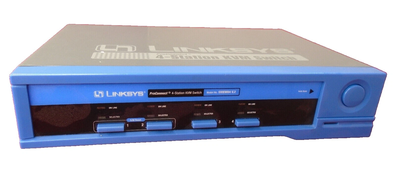 Los conmutadores KVM Linksys