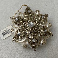 Katherine  s Collection Glass Ornament