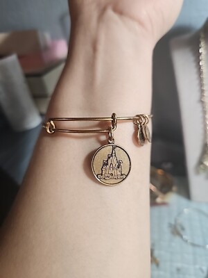 Alex and Ani Walt Disney World Castle Bracelet.