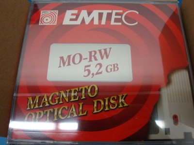 EMTEC  5.2GB NEW SEALED RW Optical Disk  EDM-5200B EDM-5200C  1 Piece