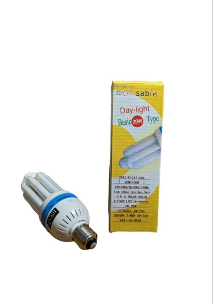 Bombilla com sensor de presencia y regulador de intensidad de luz