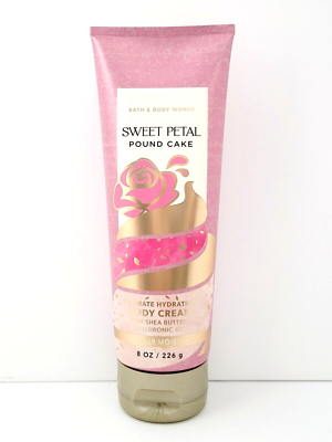 Bath Body Works Sweet Petal Pound Cake Ultimate Hydration Body