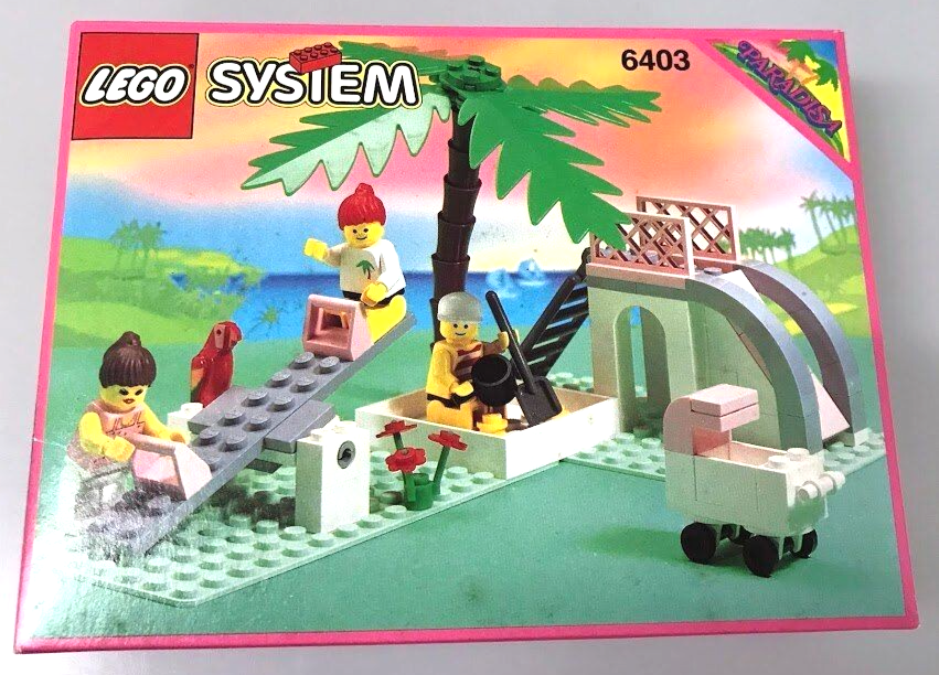 ペコ様 Vintage 90s Lego Town System 6403 PARADISA PLAYGROUND New SEALED