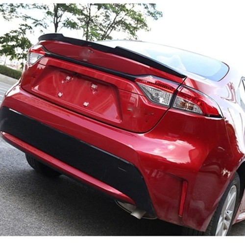 Alerón trasero negro brillante cola ala labial ajuste Toyota Corolla 2020-22 - Imagen 2 de 9