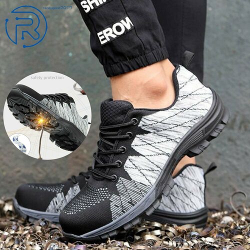 Men's Bulletproof Boots Work Safety 