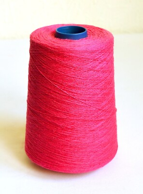 Natural 100% Linen Knitting and Weaving Yarns, 1.1 lb / 500 grams cone, 2 ply