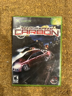 Need for Speed: Carbon (Microsoft Xbox, 2006) Case and Game Disc, Tested