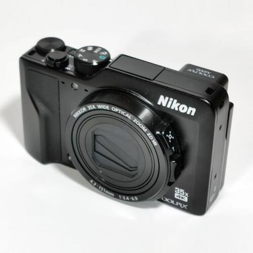 Nikon COOLPIX A1000 BK Black 35x optical ISO 6400 Digital Camera Wi-Fi - Picture 1 of 3