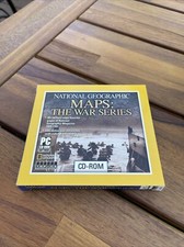 Software PC National Geographic Maps The War Series NEW SEALED Jewel