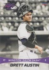 2016 Winston Salem Dash Brett Austin RC Rookie White Sox