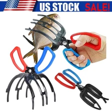 2/3 Claw Tong Grip Tackle Tool Metal Fish Grippers Fishing Teeth Fishing Pliers