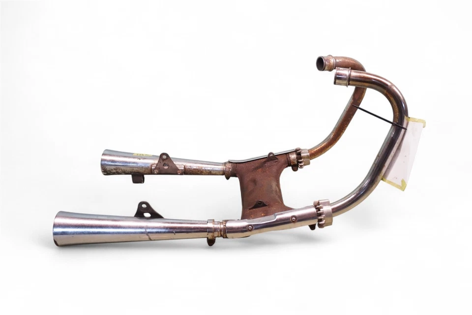 TUBOS DE CABEZAL SILENCIADOR ESCAPE HONDA NIGHTHAWK CB450 82-86 *2617 #3 Foto 4 de 4