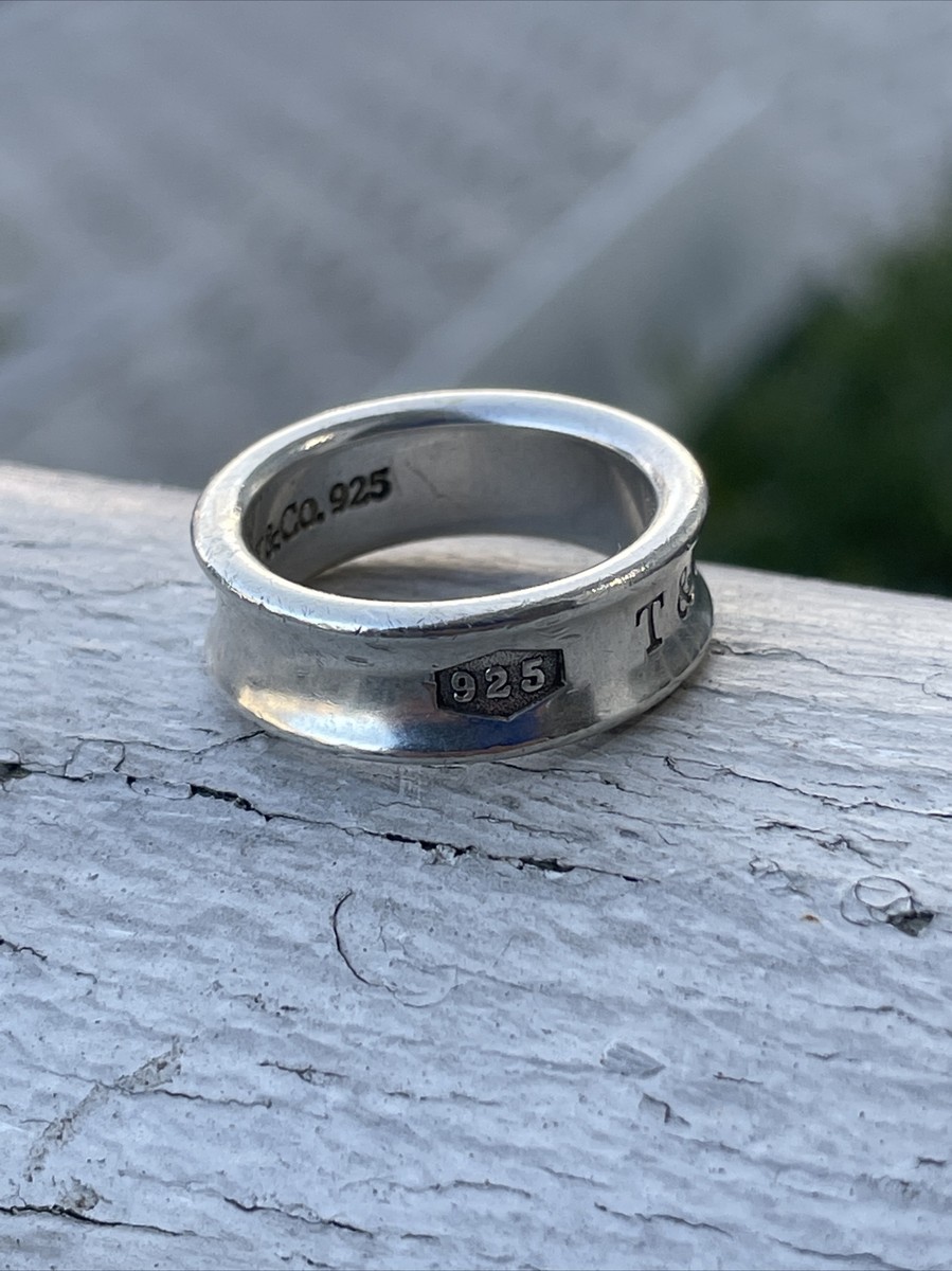 Auth Tiffany & Co Silver 1837 Circle Ring Band Size 6 | eBay Auth Tiffany & Co Silver 1837 Circle Ring Band Size 6 | eBay
