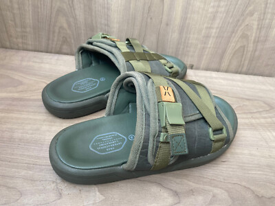 Visvim Christo sandals green slides sz M (40,41,42) US 7,8,9 | eBay
