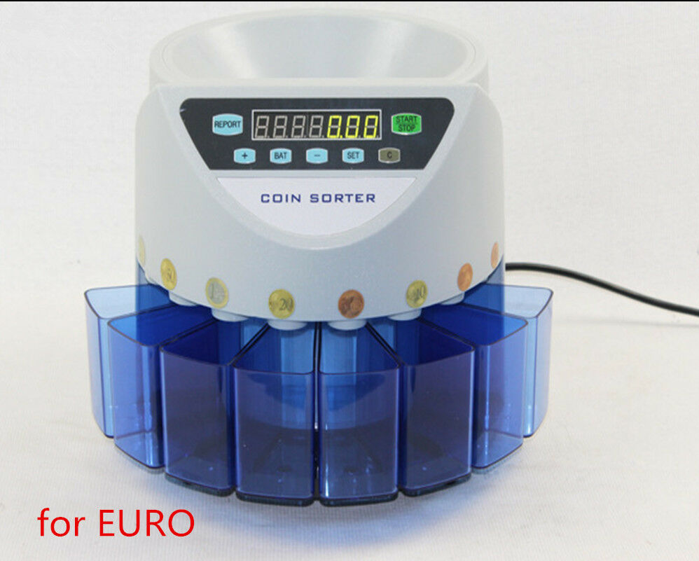 Electronic coin sorter XD-9002 coin counting machine for most of
