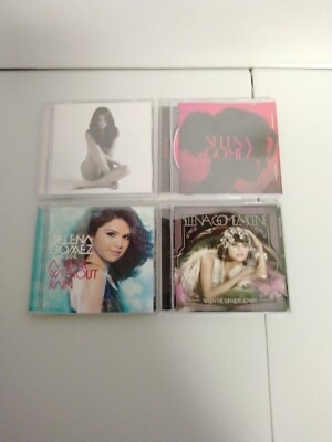Selena Gomez, Lot of 4 CDs - Revival, For You, Year Without Rain, When The Sun