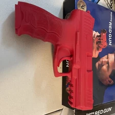 TRAINING GUN PISTOL ASP Dummy Red Firearm police Practice H&K P30 Weighted