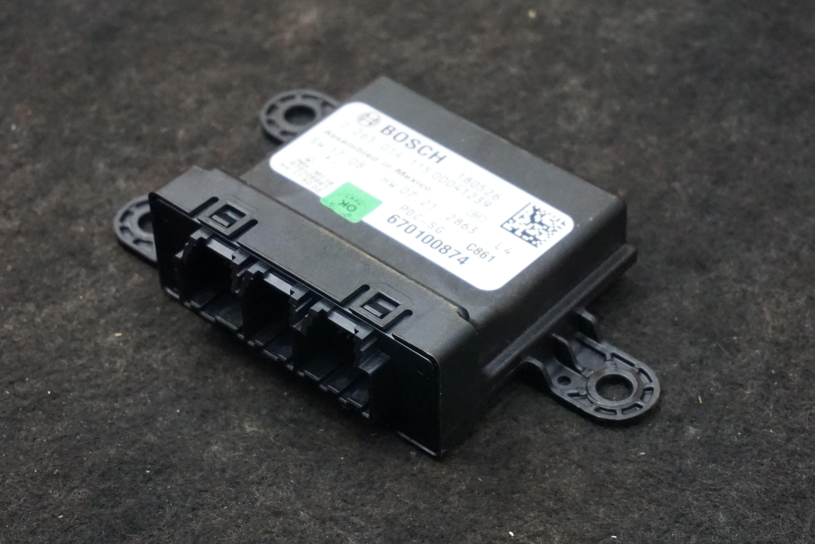 Parking Sensor Control Module Unit OEM 670106861 Maserati Ghibli M157 2017-24