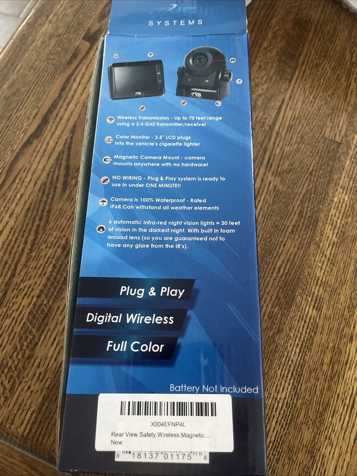 RVS Wireless Magnetic Hitch Camera - RVS-83112 - Image 4 of 4