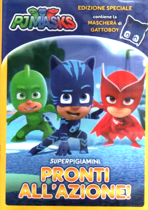 PJMASKS SUPERPIGIAMINI PRONTI ALL'AZIONE DVD NUOVO SIGILLATO