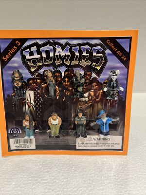 homies series 3 rare pack of 8 collectible mini figures 2000