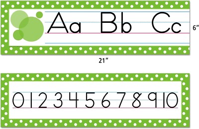 Teacher Created Resources Traditional Printing Mini Bulletin Board, Green