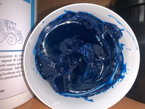 Grasso Blu al litio/calcio confezione da 1000ml - NLGI 2, x trattori, ruspe etc. - Foto 5 di 5