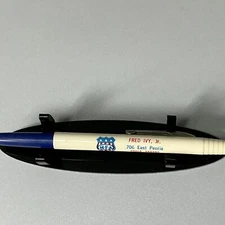 VTG Scripto Ballpoint Pen MFA Insured Fred Ivy Jr. Paolo Kansas B141