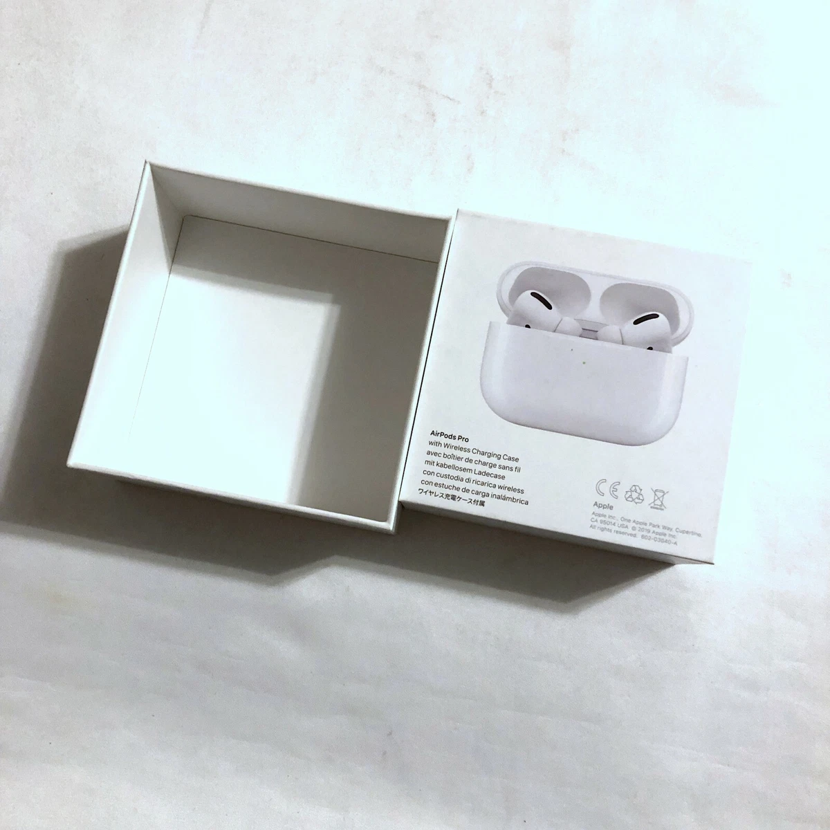 BOX ONLY Apple Airpods Pro MWP22AM/A A2083 Replacement