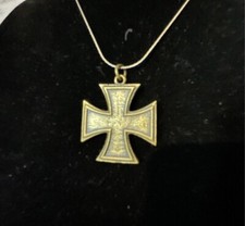 Brass Cross Pendant 0161
