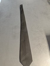 CRAVATE TERGAL NOIR 100% POLYESTER  N ° 26