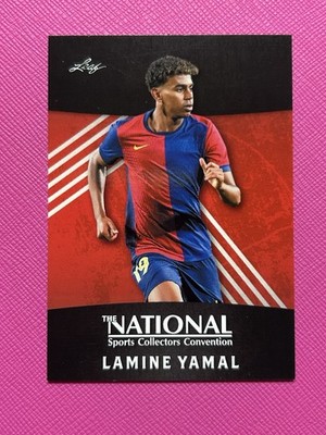 Lamine Yamal 2025 Leaf The National Promo Card Dave Adams