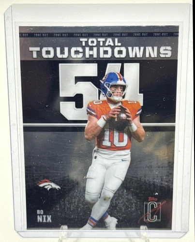 2025 Topps Signature Bo Nix Base (RAW)