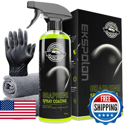 Graphene Spray Coating(16.9 Oz.) - UV Ceramic Coating for Cars -3-in-1Next Gen C