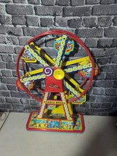 Vintage Rare 1930's Litho Hercules Ferris Wheel Wind-Up Toy. P3