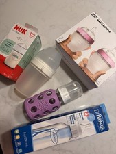 5 Baby Bottle Lot Comotomo Dr Browns Lifefactory The Pacii Nuk