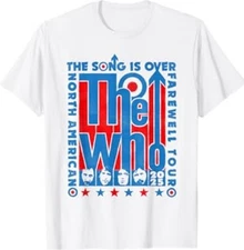 Official Exclusive The Who Farwell Tour T-Shirt