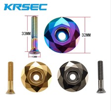 Bike Headset Stem Cap Aluminum Alloy MTB Road Bicycle Top Cover Parts