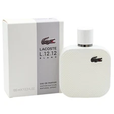 Lacoste L.12.12 Blanc by Lacoste cologne for him EDP 3.3 / 3.4 oz New in Box