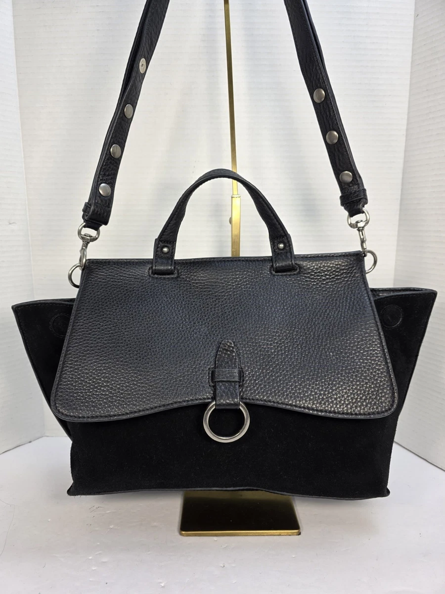 Rebecca Minkoff | Bags | Rebecca Minkofftextured Micro  Rebecca Minkoff Textured Micro Bedford Top Handle Black Leather main image 1