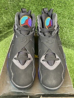 Nike Air Jordan 8 Retro Aqua '15 Size 9 305381-025 OG Playoff